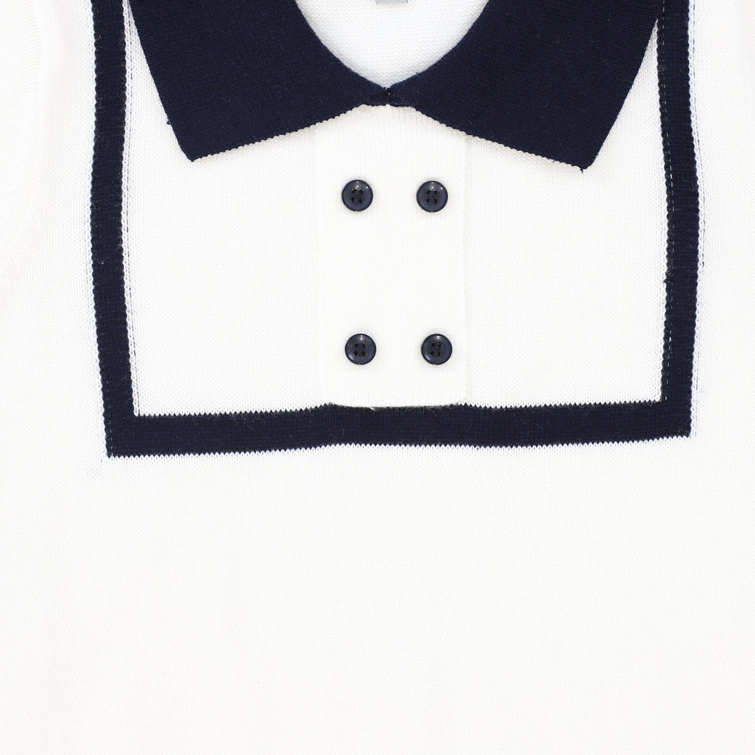 shirt s/s sailor - ivory