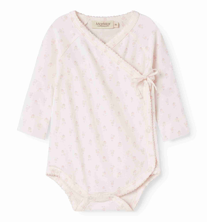 set knit mini bloom onesie and footie pants with beanie - mini bloom