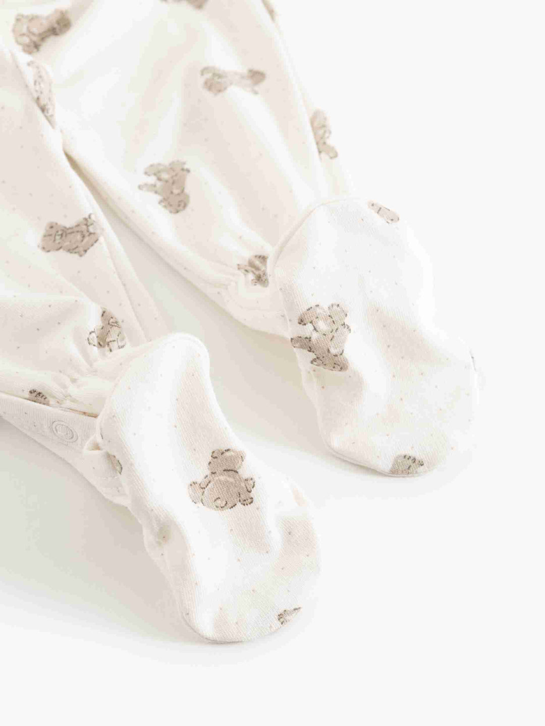 set footie teddy bear wrap with beanie and blanket - teddy bears