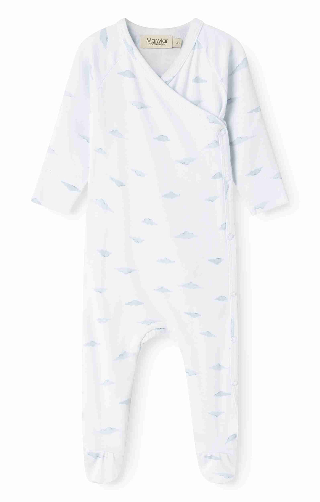 set footie cloud wrap with beanie and blanket - cumu