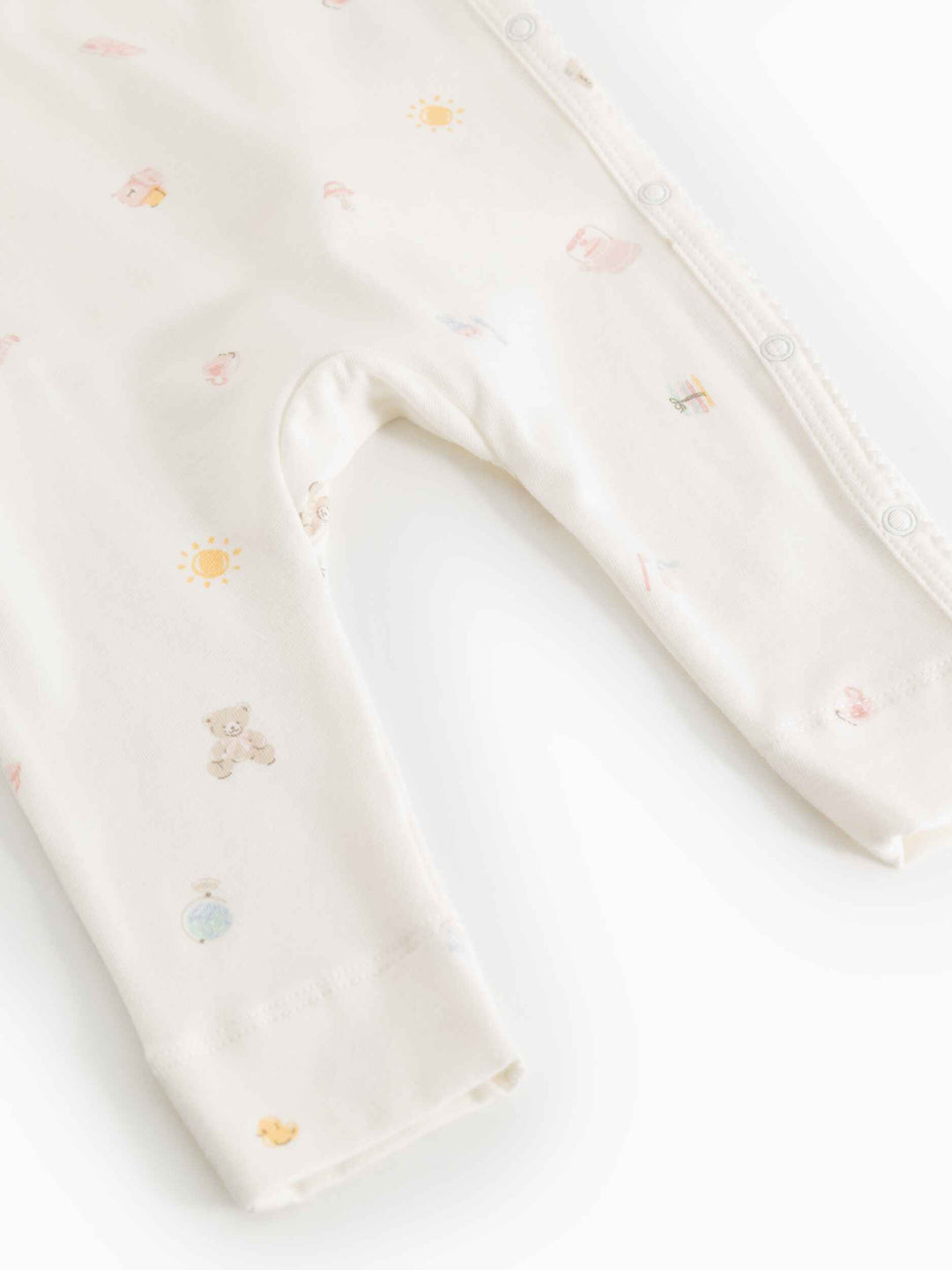 footie every day print with beanie - everyday