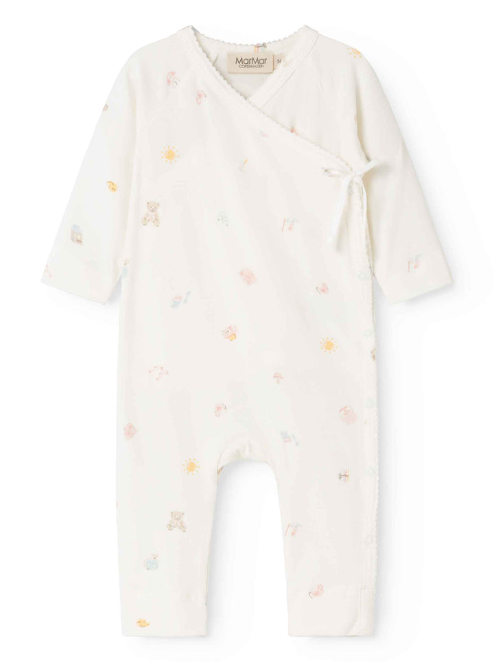 footie every day print with beanie - everyday