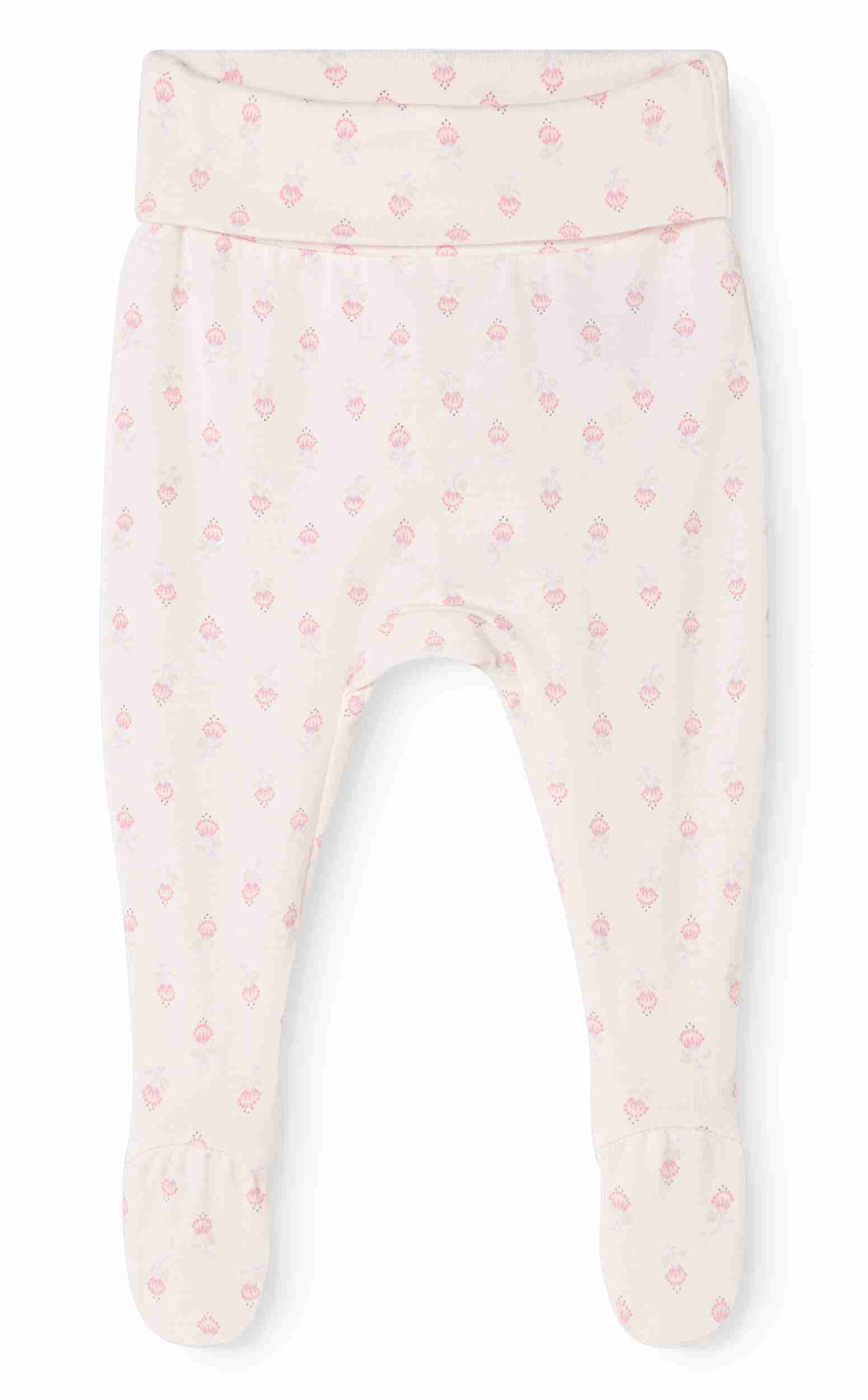 set knit mini bloom onesie and footie pants with beanie - mini bloom