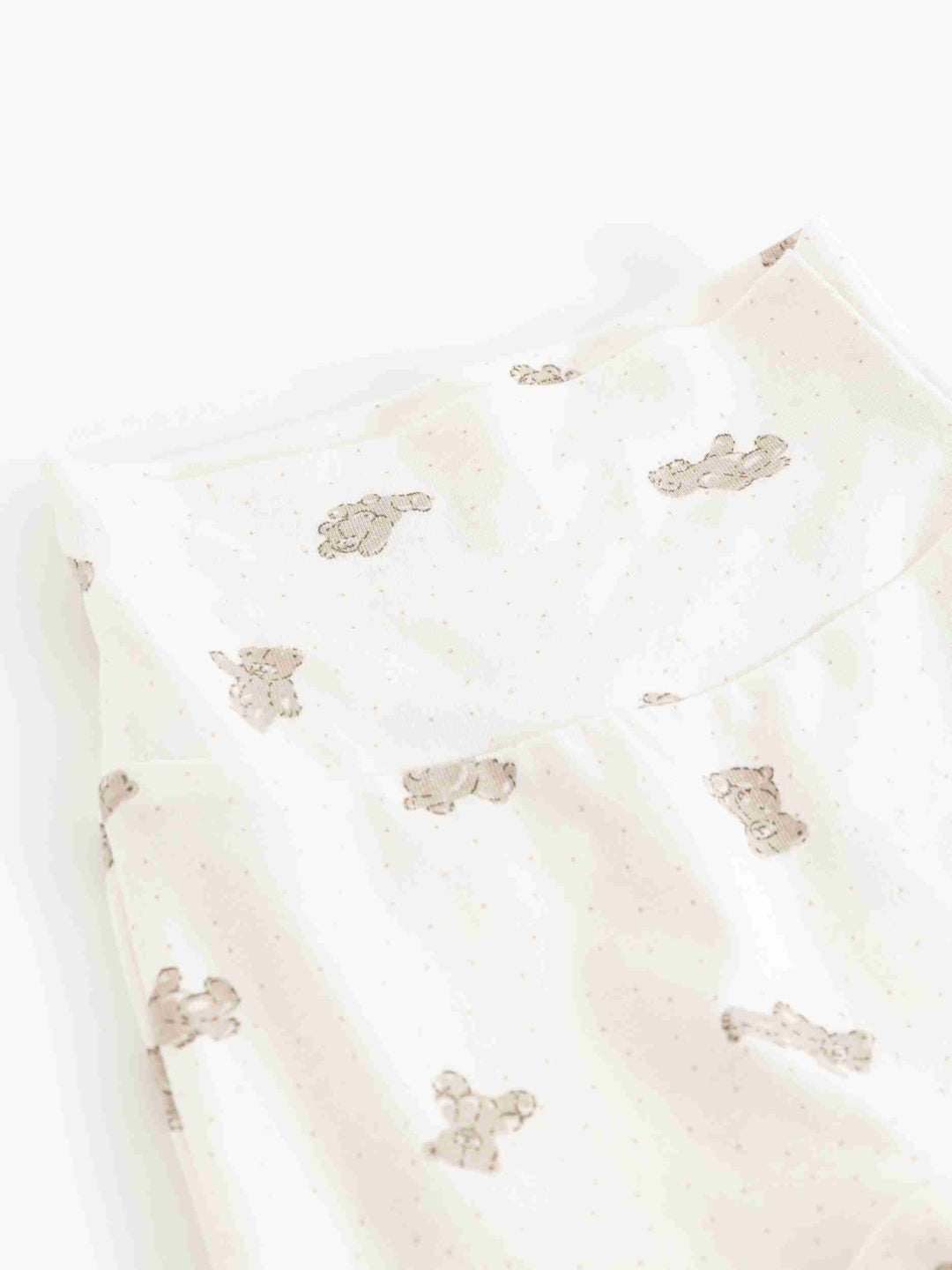 set knit teddy bear wrap top and footie pants with beanie - teddy bears
