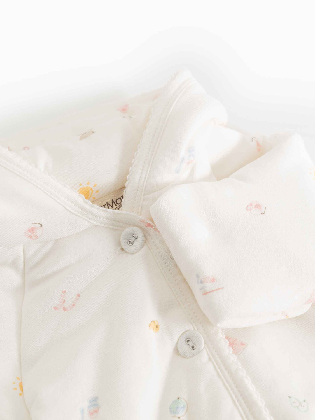 jacket padded everyday printed button up with beanie - everyday