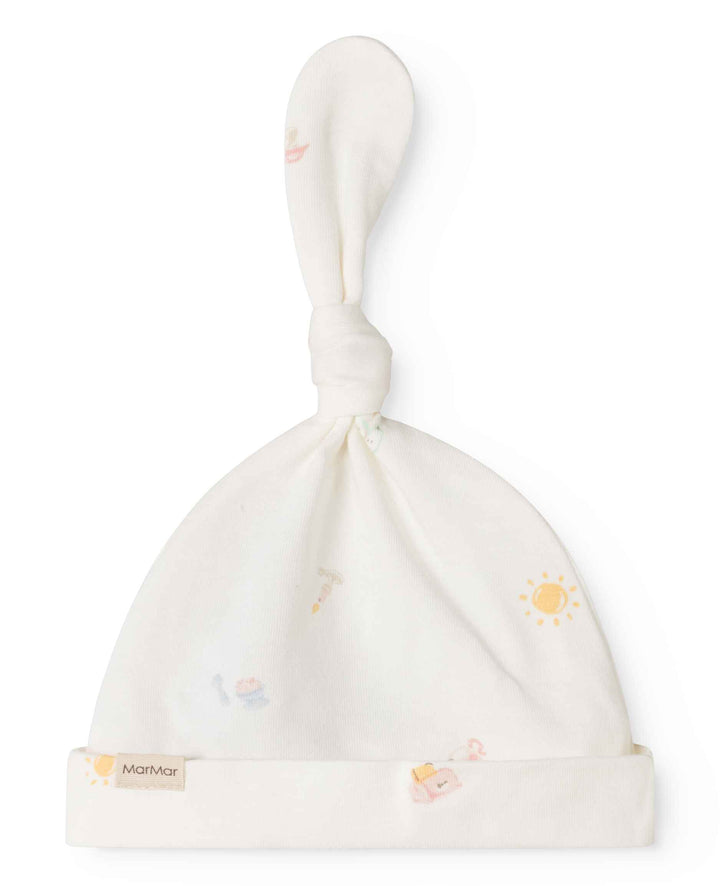 footie every day print with beanie - everyday