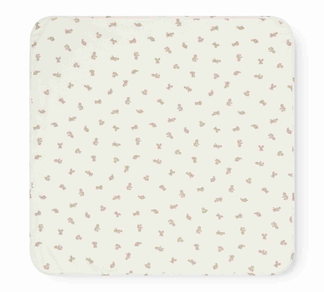 set footie teddy bear wrap with beanie and blanket - teddy bears