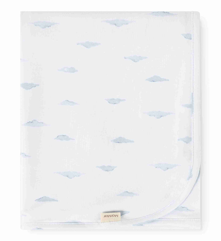 set footie cloud wrap with beanie and blanket - cumu
