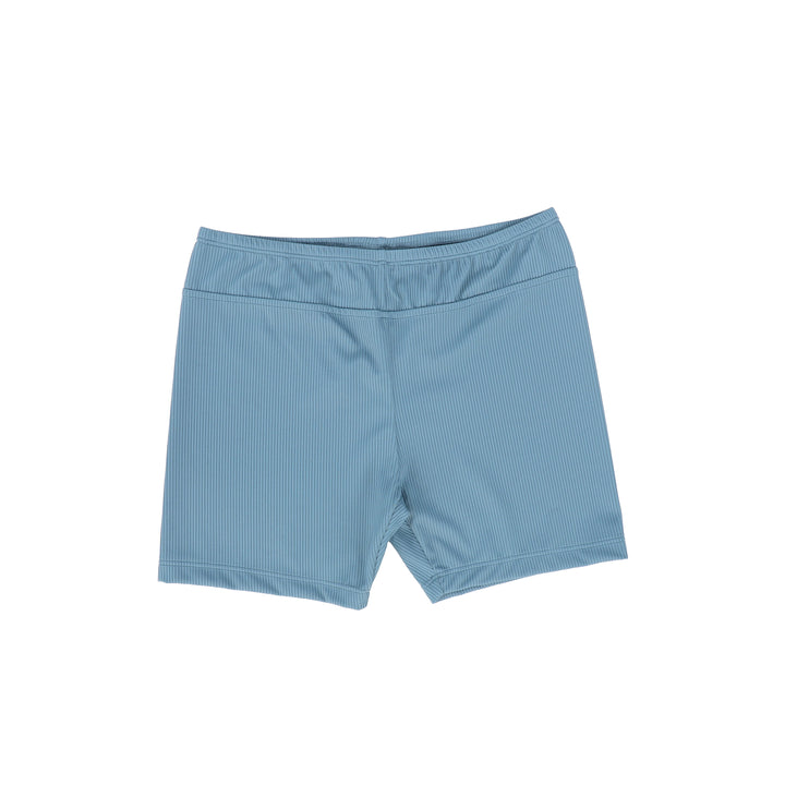 swim shorts ribbed - blue