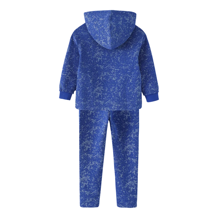 set outfit washed tracksuit - royal blue
