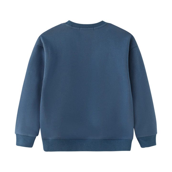 top l/s sail boat icon sweatshirt - blue