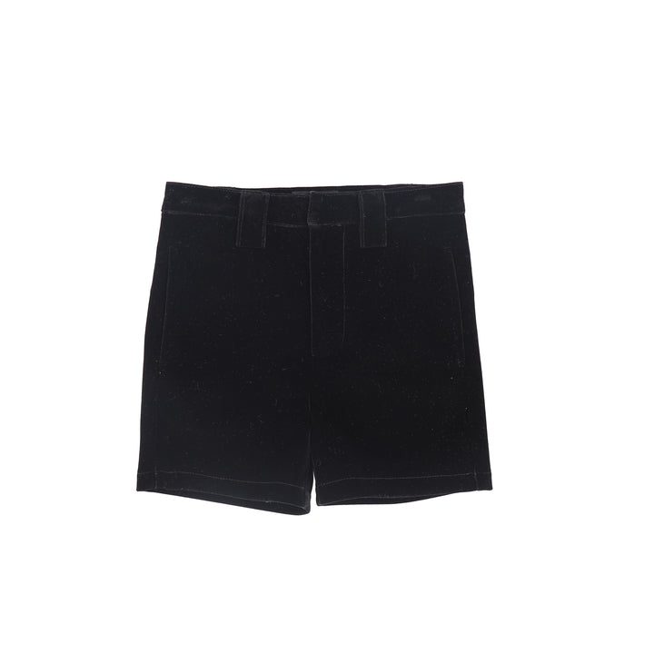 shorts velour - black