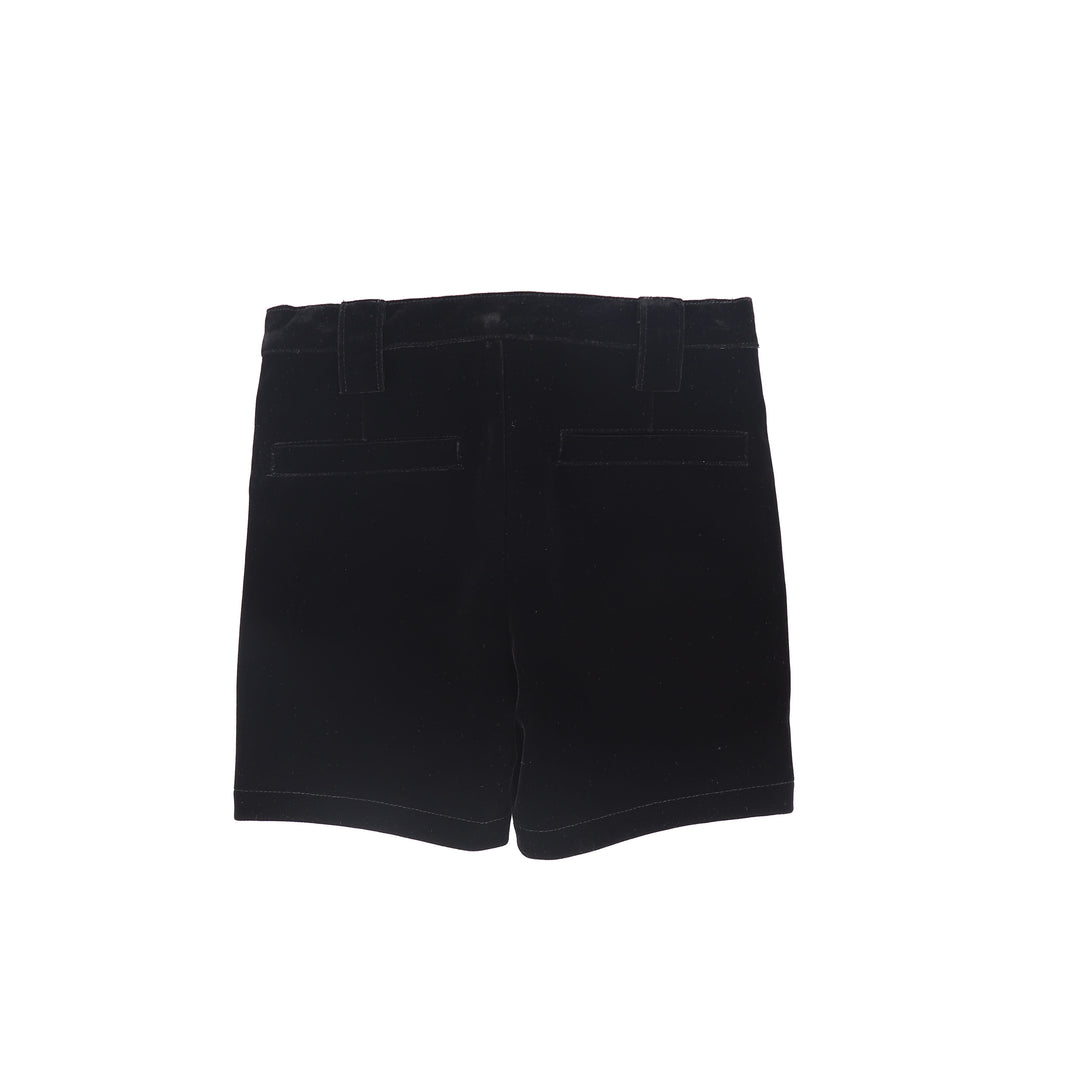 shorts velour - black