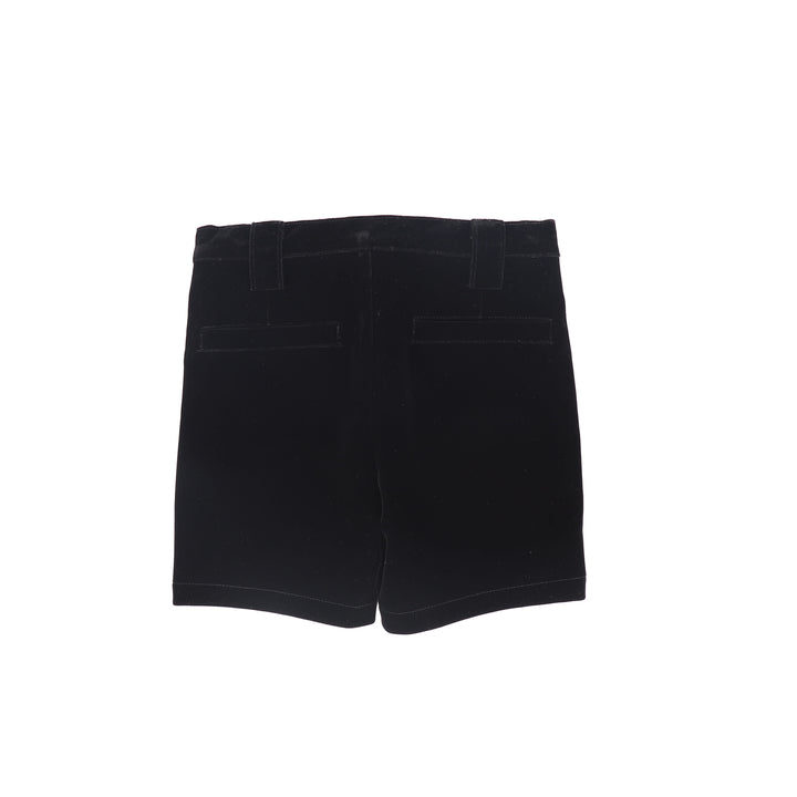 shorts velour - black
