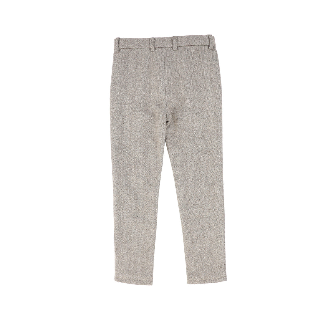 pants herringbone - brown