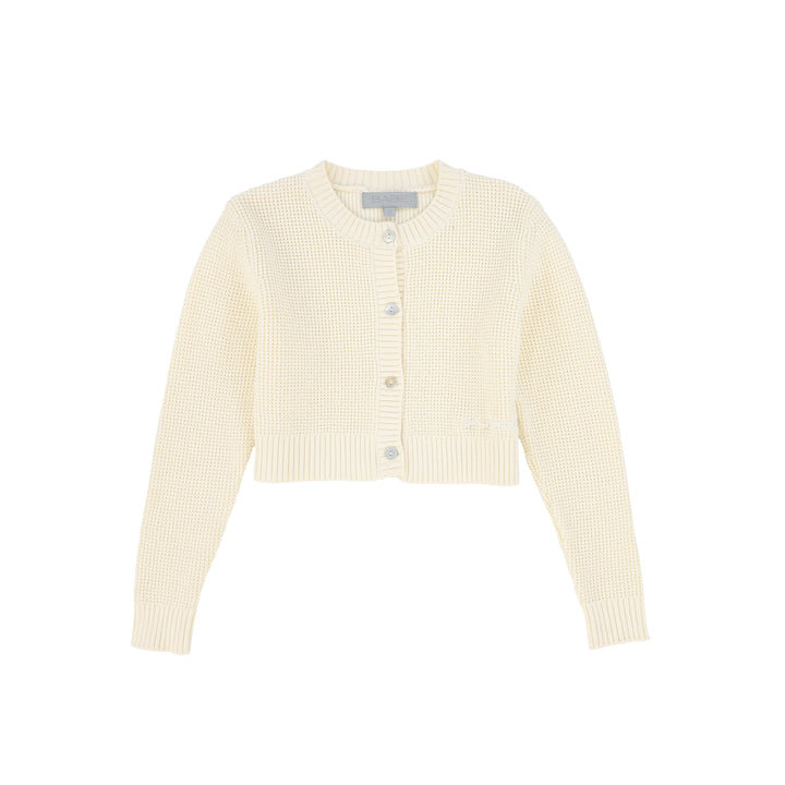 cardigan knit - cream