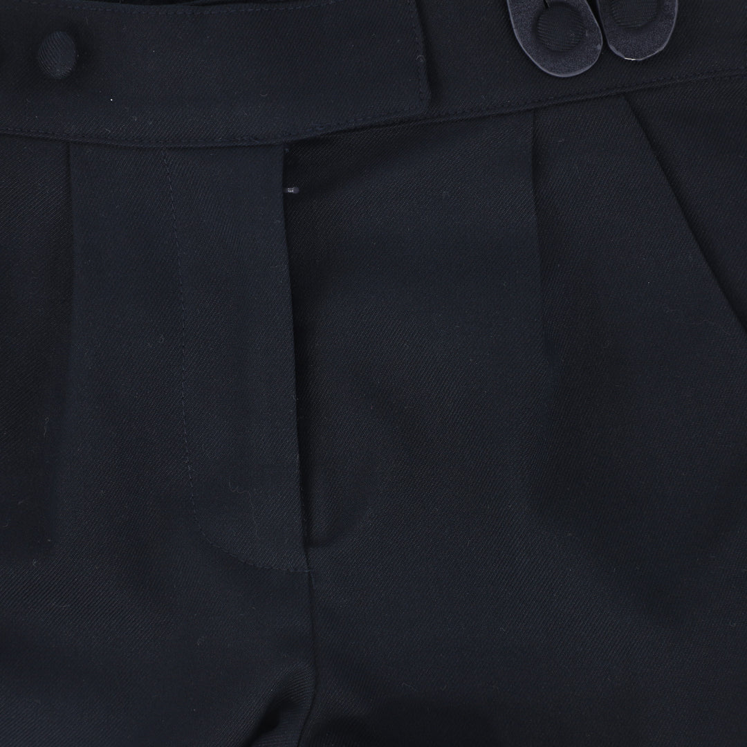 shorts double button suspender - navy