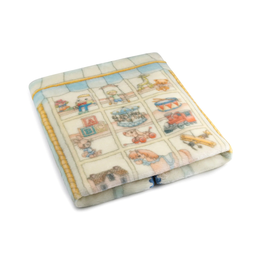 blanket toyshop fur  - blueberry biscuit