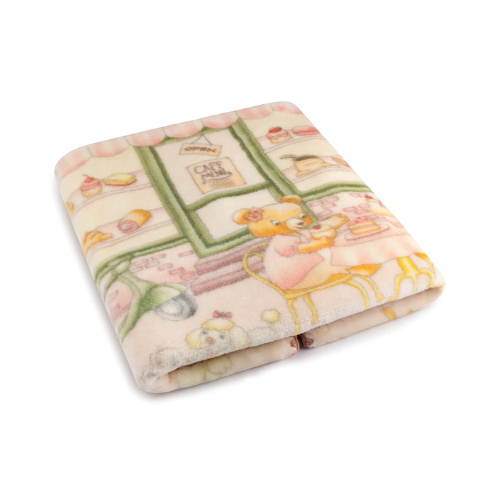 blanket teddy pawfect brew - sugary pink