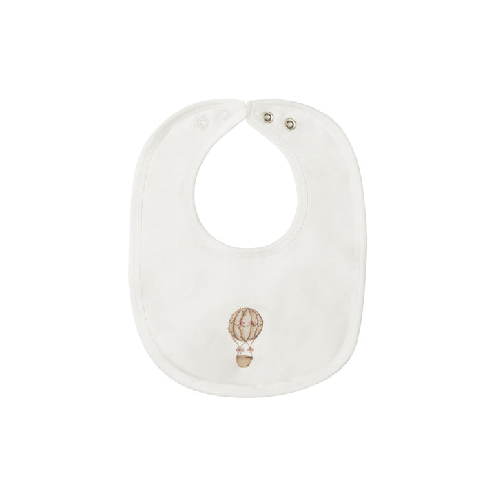 bib air balloon - ivory/pink