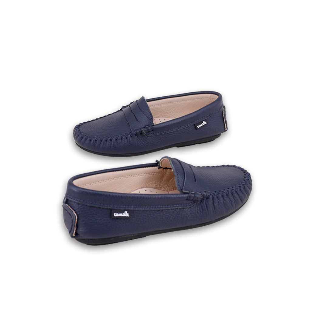 shoes classic penny loafer - navy