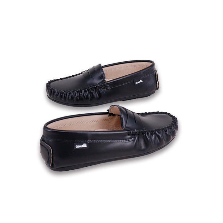 shoes classic penny loafer - black