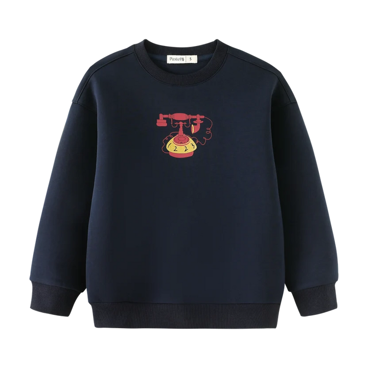 top l/s icon sweatshirt - navy