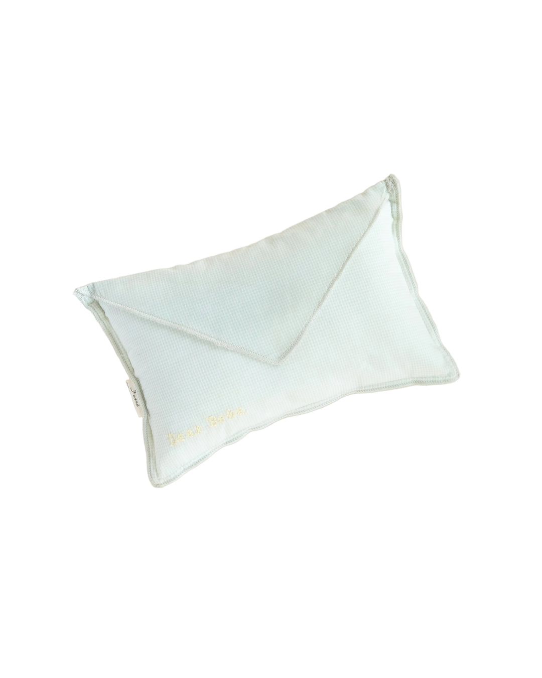pillow envelope woven - dew gingham
