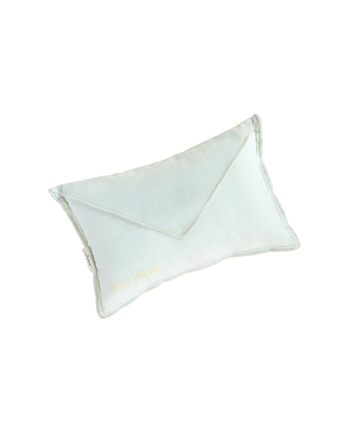 pillow envelope woven - dew gingham