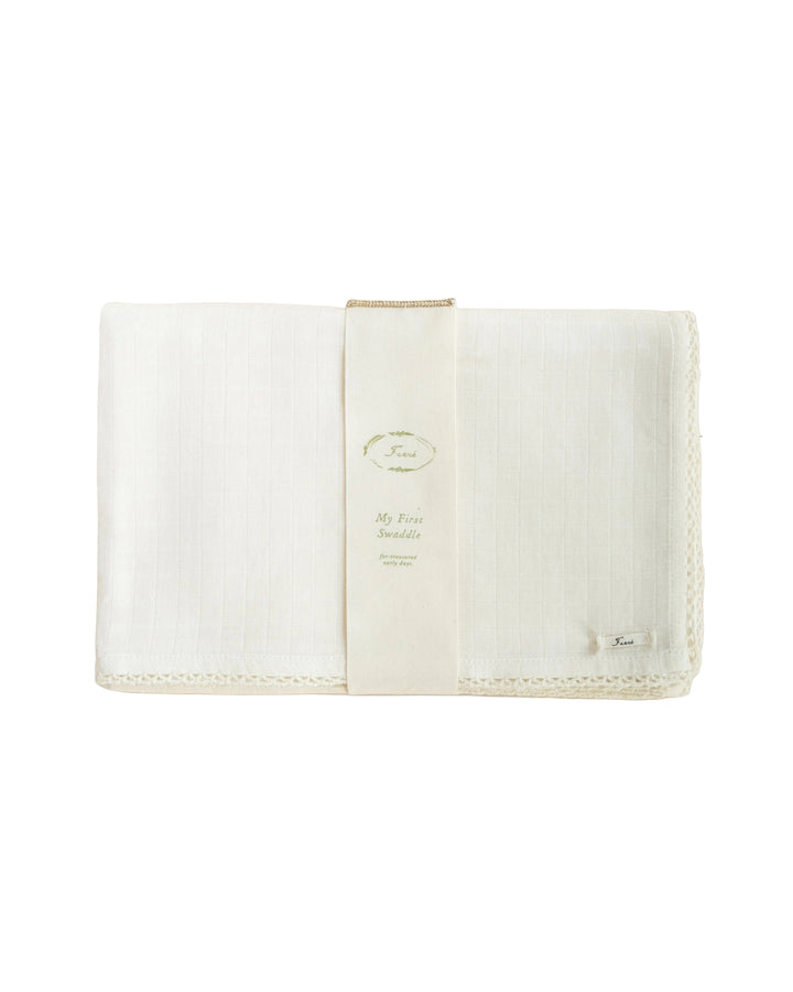 crochet swaddle   - milk