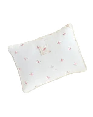 pillow my first printed gauze - pink bunny