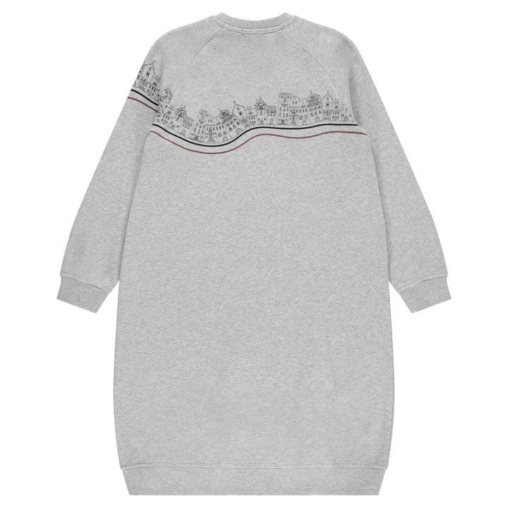 dress graphic sweat - grey