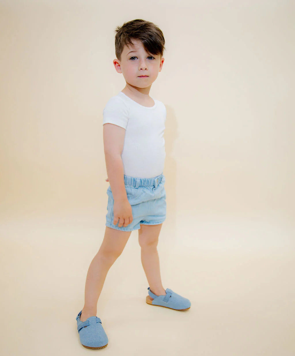 tee s/s ribbed  - off white