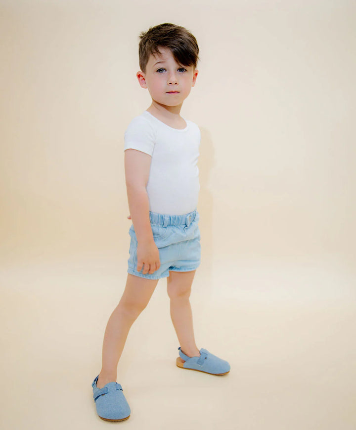 tee s/s ribbed  - off white