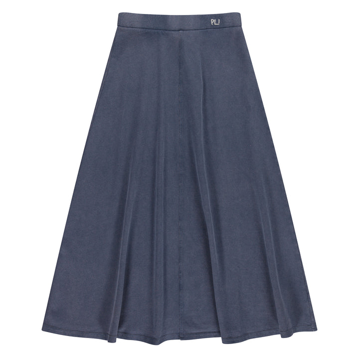 skirt maxi mineral wash - midnight wash