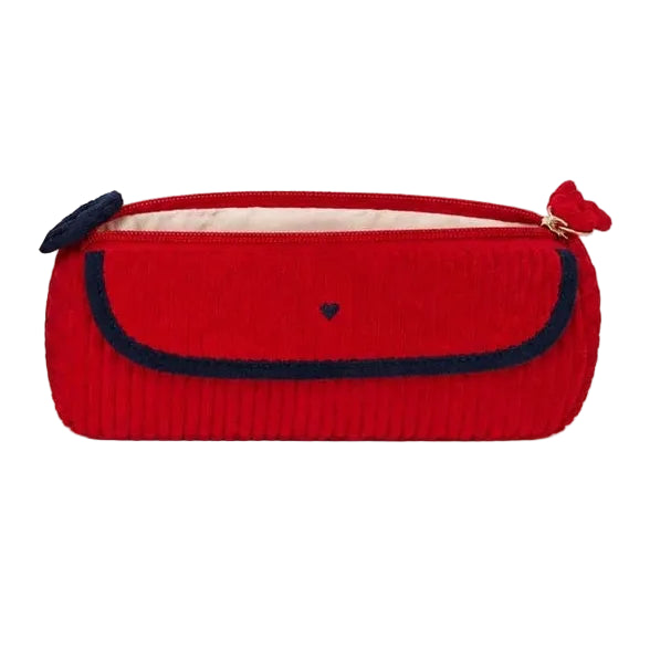 pencil case - red