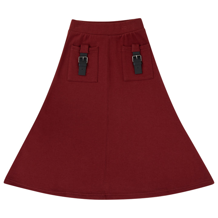 skirt pocket - rust