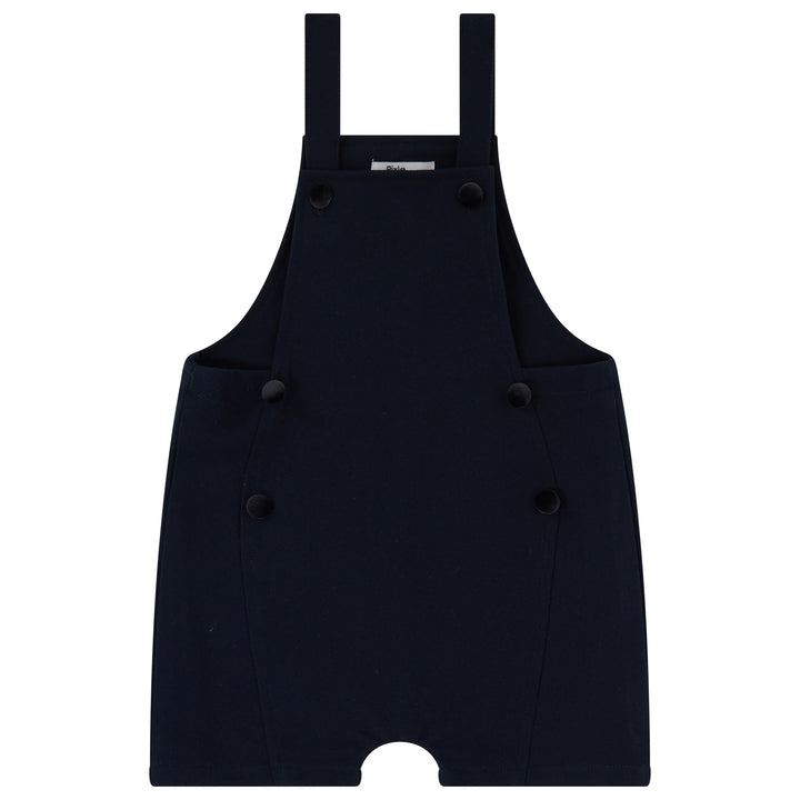 one piece short overalls - dark navy