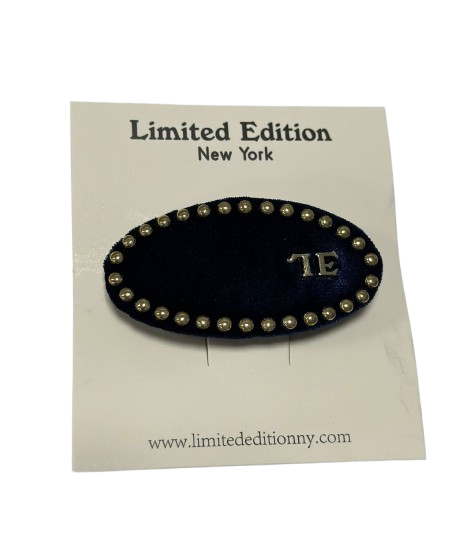 clip embellished pearl - navy-3