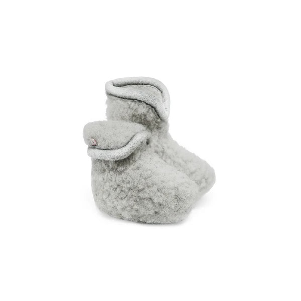 shoes wool booties - grey