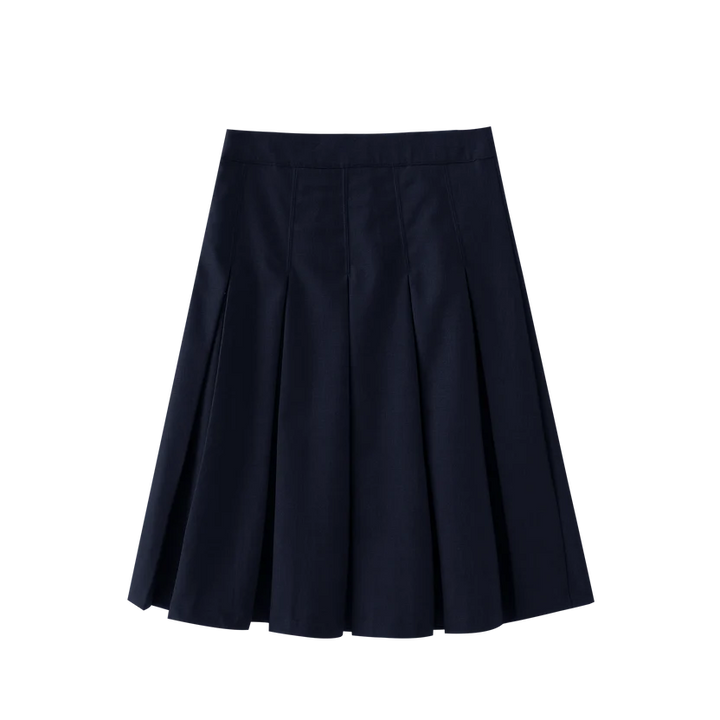 skirt classic pleated - navy