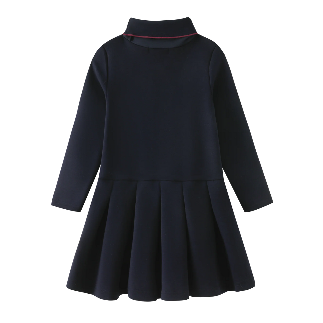 dress turtleneck - navy