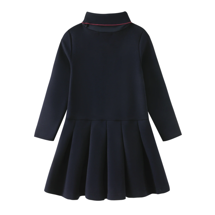 dress turtleneck - navy