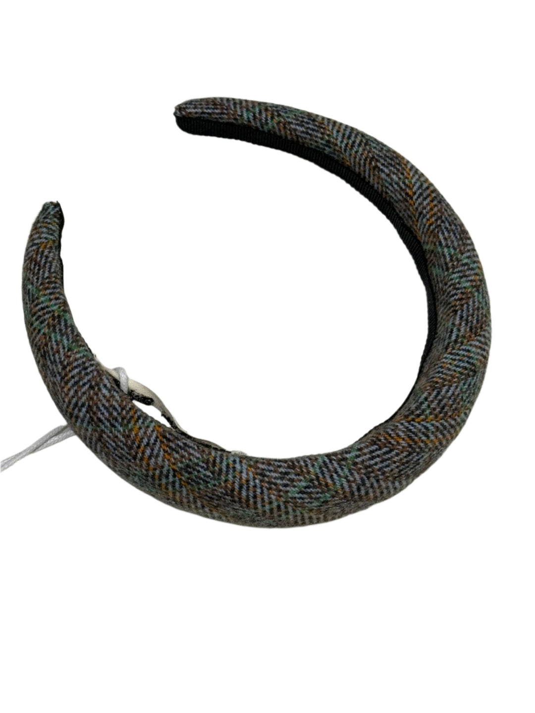 headband wool tweed - plaid