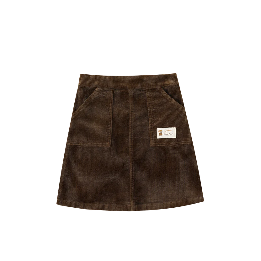 skirt corduroy - brown