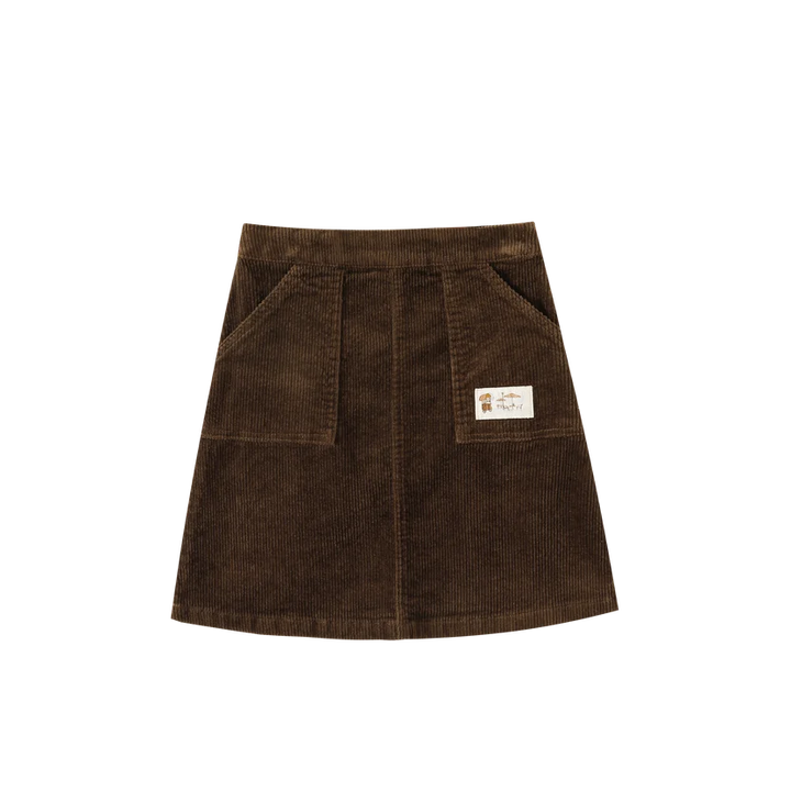 skirt corduroy - brown