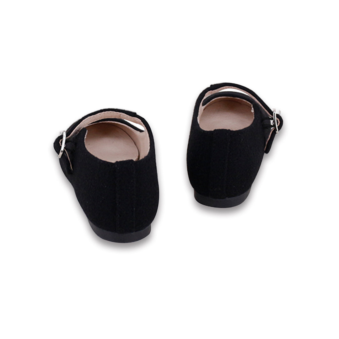 shoes mary jane piper - black wool