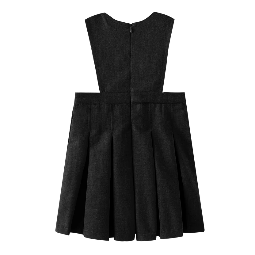 dress v neck jumper - black