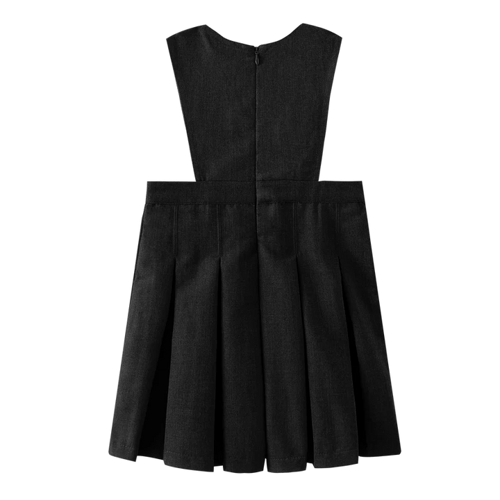 dress v neck jumper - black