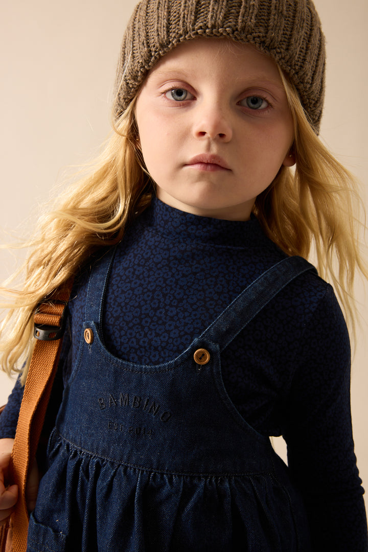 dress denim day jumper - blue denim